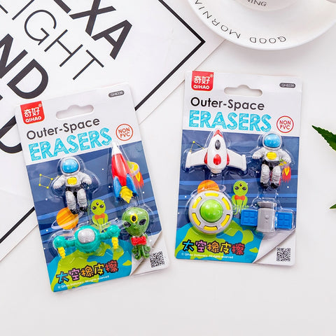 Outer Space Erasers